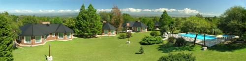 Πισίνα στο ή κοντά στο Solar Encantado Cabañas & Chalet