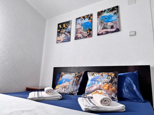 Katil atau katil-katil dalam bilik di Mon