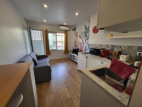 Air-conditioned studio, 4 min from the Croisette, 15 min from the Palais