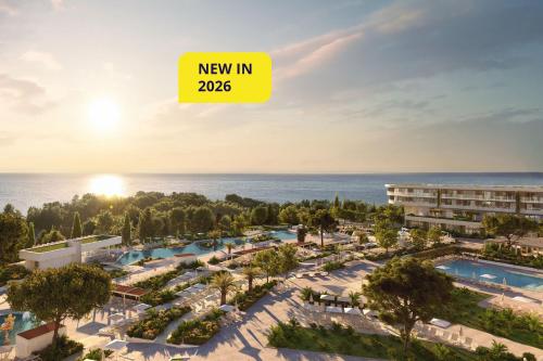 a rendering of the new inz hotel and resort at Pical Resort, Valamar Collection in Poreč