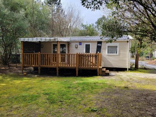 La Lette fleurie - Mobil home Spacieux climatisé 6-8 personnes tout équipé en camping 4 étoiles