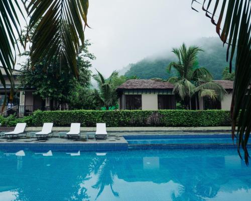 Swimmingpoolen hos eller tæt på Siddhartha Riverside Resort, Chumlingtar