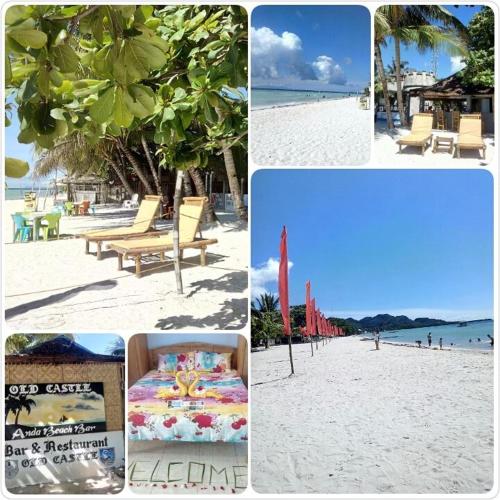 Ein Strand an oder in der Nähe der Pension