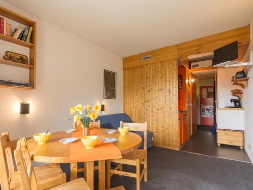 Studio cabine pour 4 pers., balcon, sud, Les Arcs 1800
