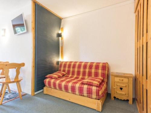 Studio 4 pers, ski aux pieds, balcon, Les Arcs
