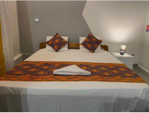 Ліжко або ліжка в номері Studio Résidence Beauregard