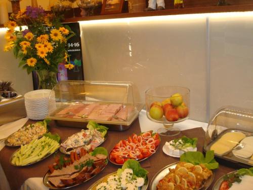 Jídlo v bed and breakfast nebo okolí