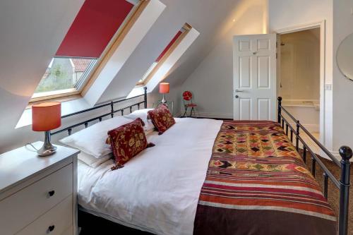 Postel nebo postele na pokoji v ubytování Annapurna Guest House
