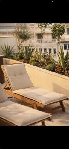 Athens rooftop terrace suite