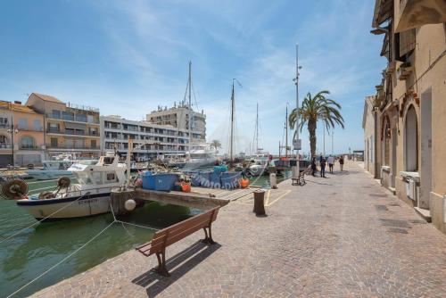AS27129-P2 Vue Canal-150m de la mer- wifi-clim