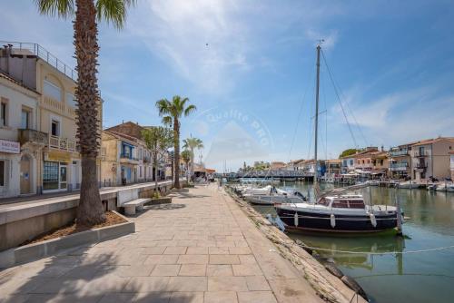 AS27130-P2 Vue Canal - 150m de la mer- wifi-clim
