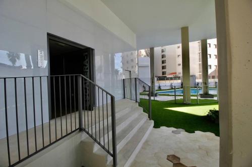 Bonito apartamento Aquarelle con vista al mar