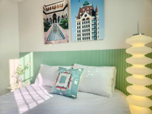 a bed with a pillow on it in a room at Mignon Stay FreeParking Near KSPODome AsanMedicalCenter LotteWorldTower in Samgong