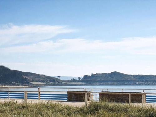 Appartement 56m² avec terrasse, vue mer et accès plage - FR-1-542-67