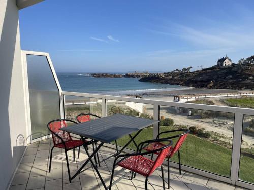 Appartement 2 pers, VUE SUR MER, WIFI, Parking à Trégastel - FR-1-368-473