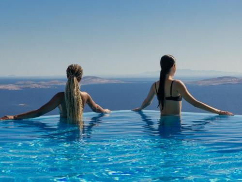 Villa Aetherion Mykonos 9 Bedrooms Infinity Pool Sea Views