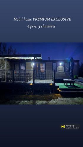 Mobil-home Premium 3ch 6 pers Camping les Dunes à Torreilles