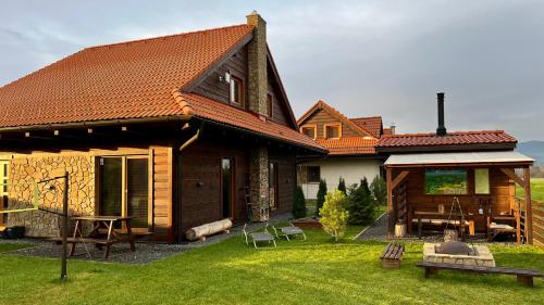 DREVENÁ CHALÚPKA Slovenský raj HRABUŠICE