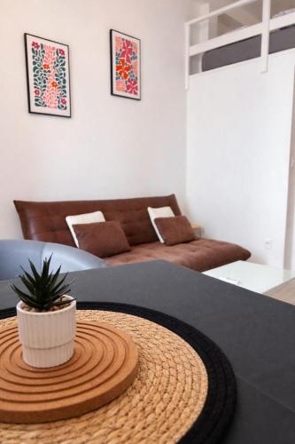 Appartement central avec balcon