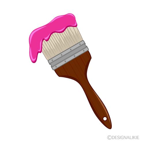 a wooden toothbrush with purple paint on it at Casa in Berazategui