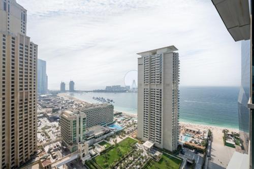 JBR Luxury 3 Master Bedrooms Sea Open View