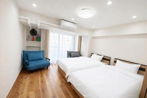 新宿 歌舞伎町 Shinjuku Kabukicho Newly Renovated Spacious 3Bedroom with 6 Beds, 2 Bathrooms & 2 Toilets 步行到JR新宿駅10分 東新宿4分 新宿三丁目5分 直达渋谷原宿秋葉原