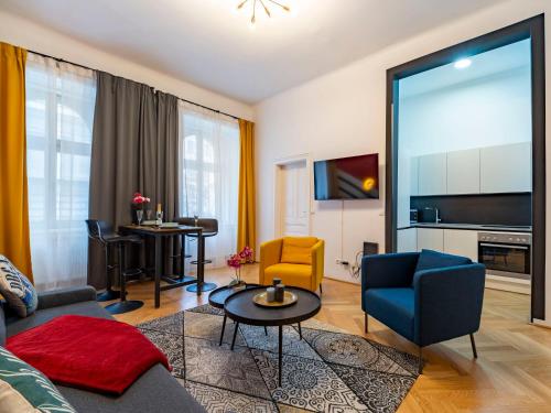 Premium Apartment for 4 near MuseumsQuartier Metro U2 & U3