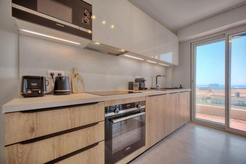 Panoramic sea view in Cannes