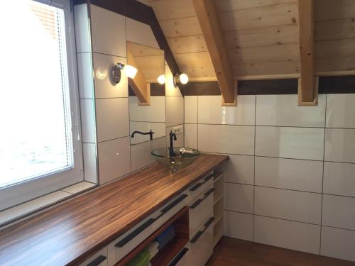 Nhà bếp/bếp nhỏ tại Appartment Iris