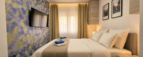 Penthouse Sanchi-Bossa Residence Zagreb with parking