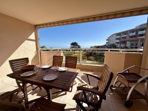 CR080-A602 Appartement plage sud piscine Canet en Roussillon