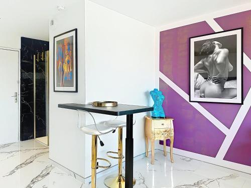 Studio luxe Le Venus doré 218 au village naturiste Port Venus