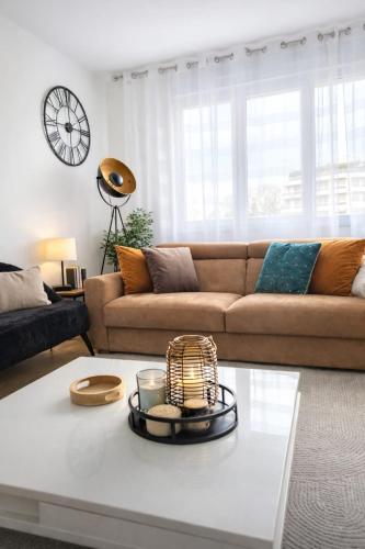 Spacieux Appartement de 73 m2 en plein centre-ville d'Evian avec 2 chambres