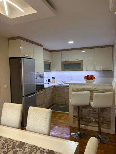 Køkken eller tekøkken på Apartman MM