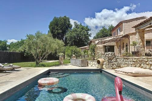 Charming Villa with Private Pool in Valbonne French Riviera