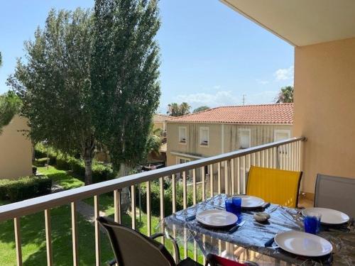Appartement T2 pour 4 Personnes Résidence avec piscine 4EURO213 Nice apartment with swimming pool