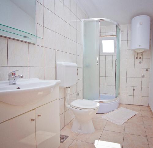 Koupelna v ubytování Apartment Mara
