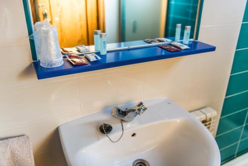 Ένα μπάνιο στο Hostal La Pastora