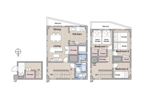 Urban Nest Tokyo Nerima 3BR House Easy Access to Harry Potter Studio
