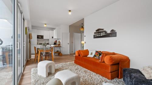 T3 moderne avec une grande terrasse, idéalement situé