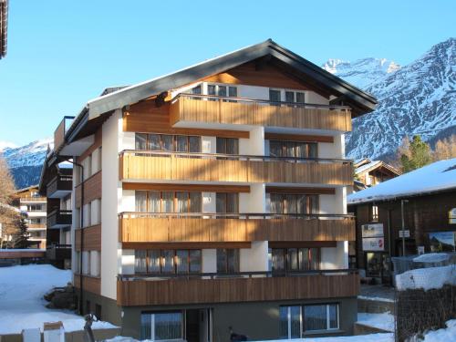 Appartementhaus Venetz SAAS110 ruhige Lage direkt an SKIBUSHALTESTELLE