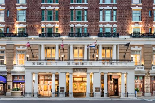 a rendering of the front of a hotel at The Battle House Renaissance Mobile Hotel & Spa in Mobile