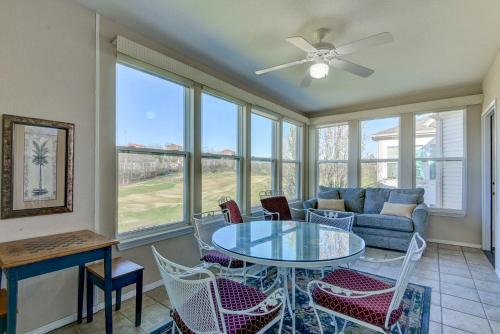 a living room with a table and chairs and a couch at Gorgeous Condos at Thousand Hills - Heart of Branson - Spacious and Affordable in Branson
