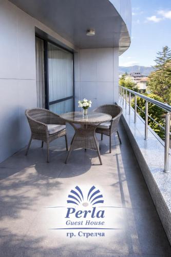 Balkon oz. terasa v nastanitvi Хотел PERLA