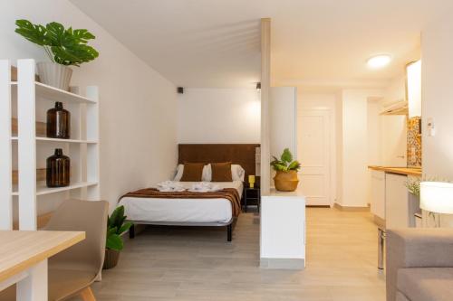Estudio céntrico en Santa Lucía