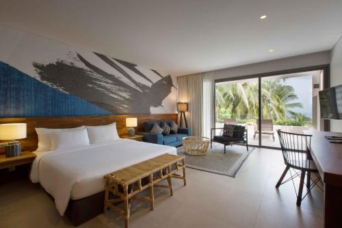Postel nebo postele na pokoji v ubytování Mantra Samui Resort - Adults Only