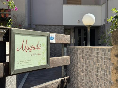 Certifikát, hodnocení, plakát nebo jiný dokument vystavený v ubytování Magralù 2 B&B
