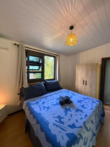 Llit o llits en una habitació de Moana Lodge