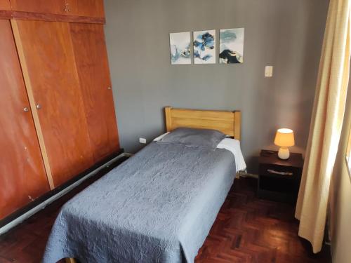 Tempat tidur dalam kamar di Casa Navarra