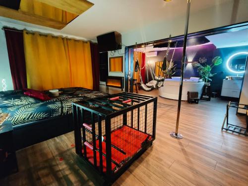 La loveroom bdsm de Nice " la chambre luxe des désirs " photo 11